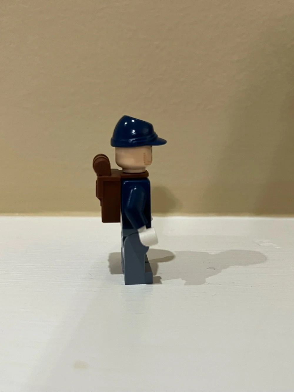 LEGO Minifigure Civil War Soldier Blue Uniform Lone Ranger Disney Mini Toy